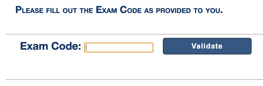 ABRSM's exam code