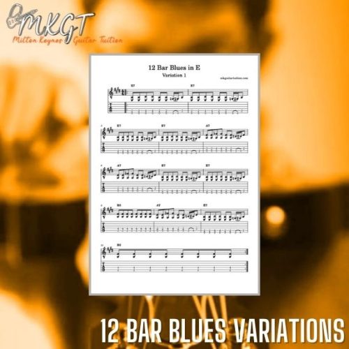 12 Bar Blues, PDF Tab