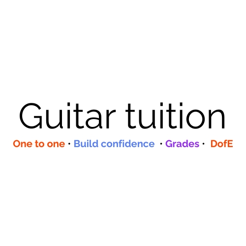 northamptonshire guitar tuition, dofe, online in person, electric, classical, acoustic, bass, music theory
